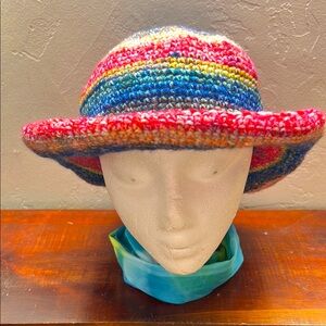 Multicolor Crochet Women's Hat